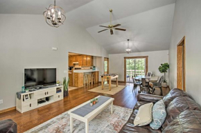 Spacious Rogers Home Near Beaver Lake and Mtn Biking